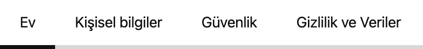 Navigation/Tabs/Underline