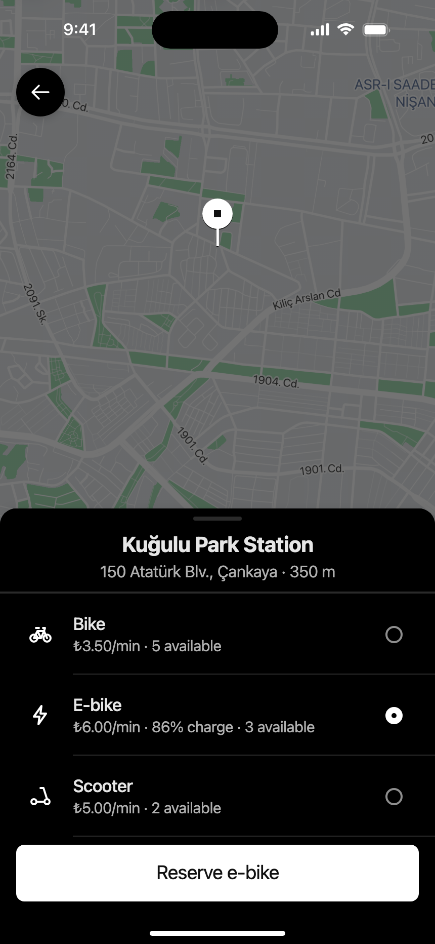 Station (Dark) · iPhone 16 Plus