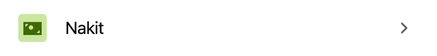 List/Row/Payment