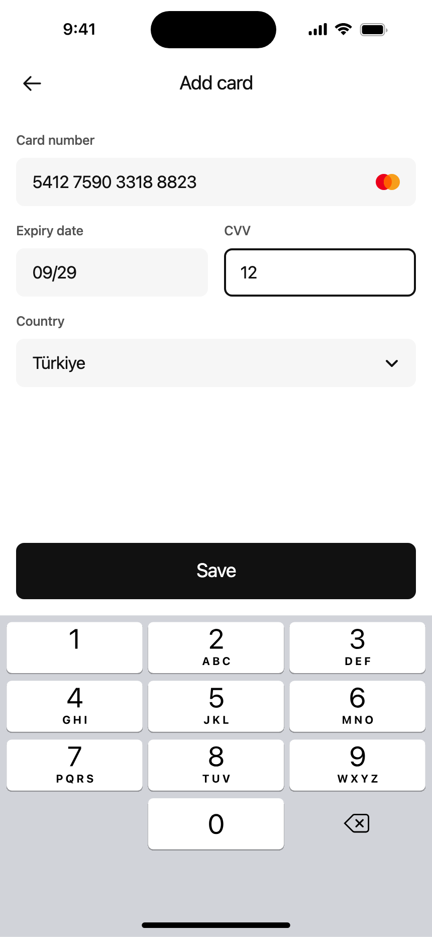 Add card · iPhone 16 Plus
