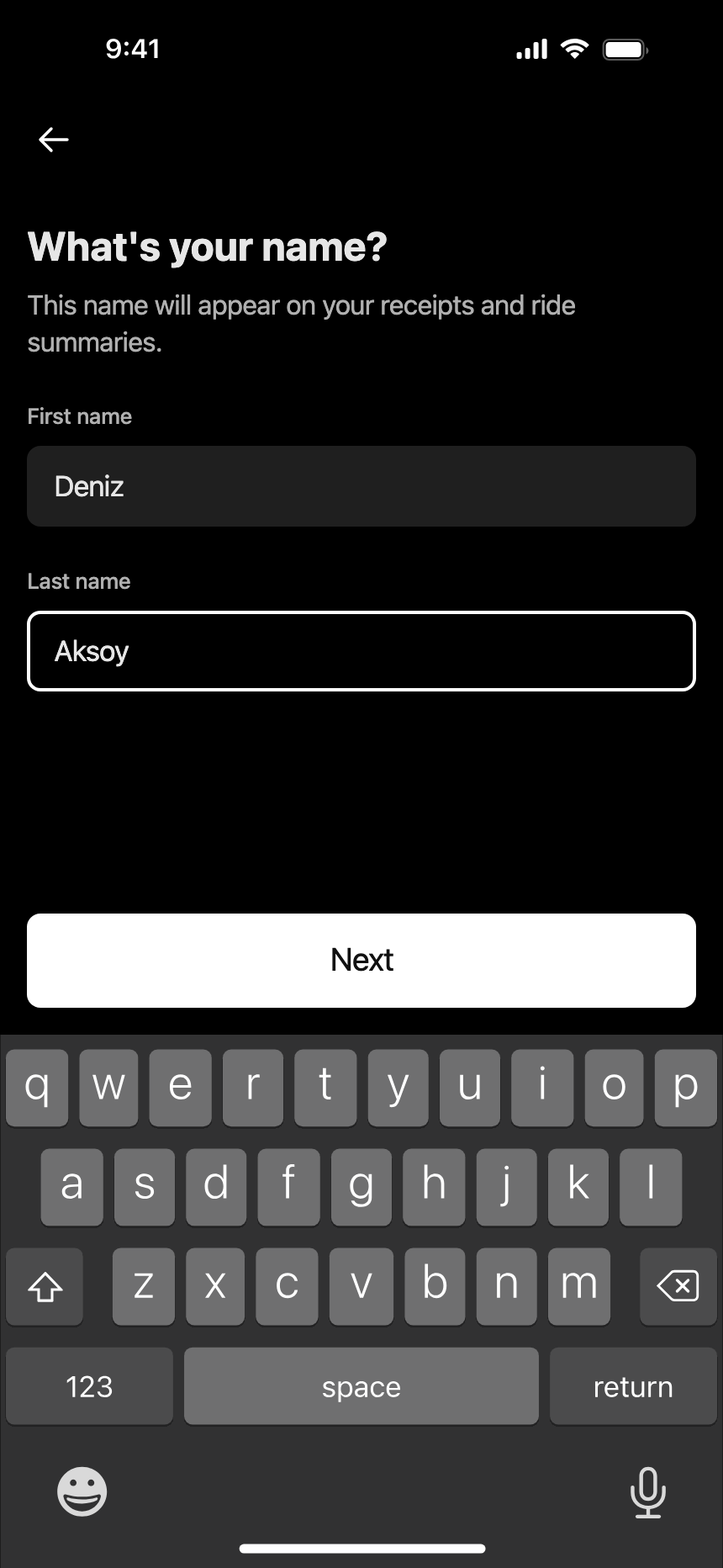 Your name (Dark) · iPhone 16 Plus