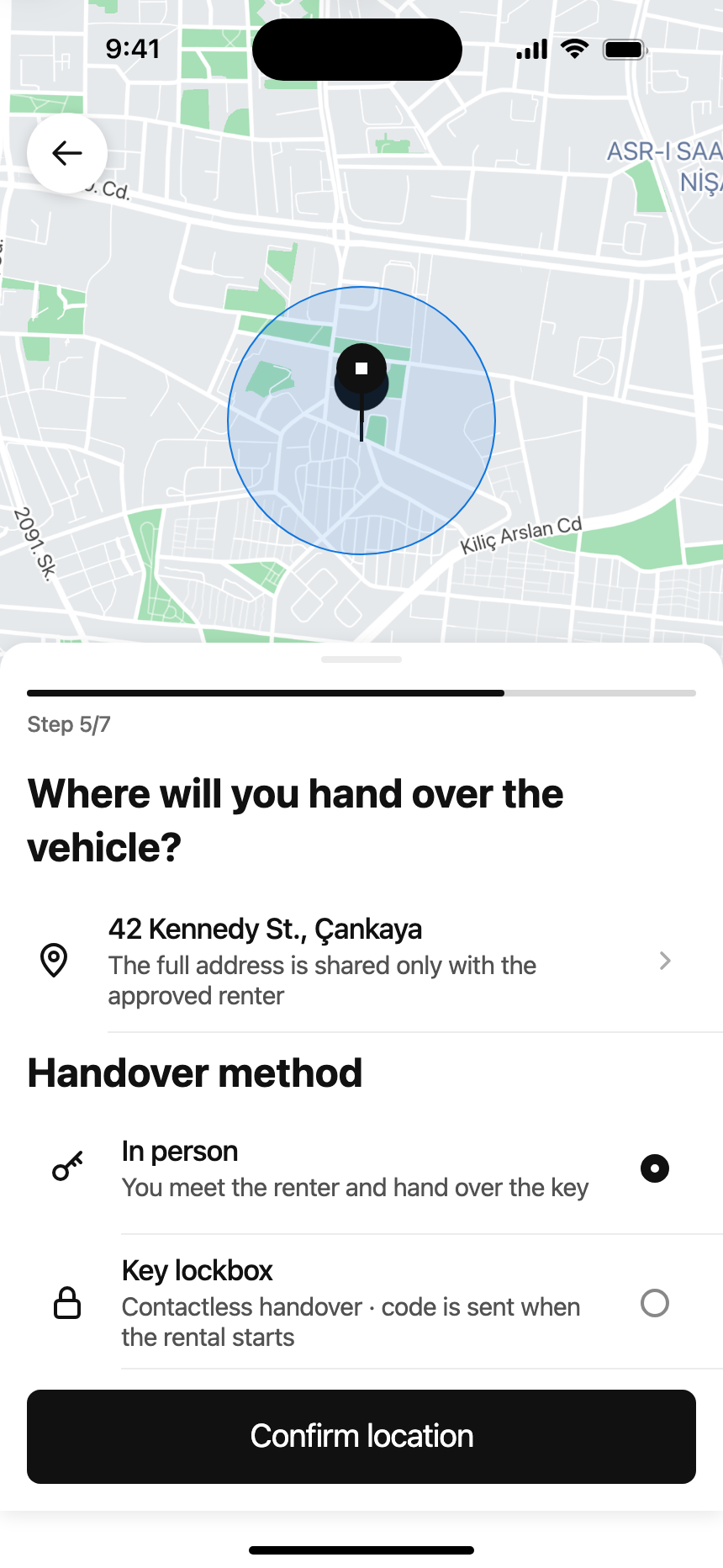 Handover point · iPhone 16 Plus