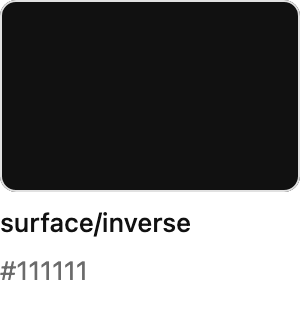 Swatch/surface/inverse