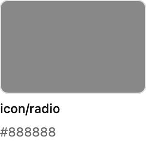 Swatch/icon/radio